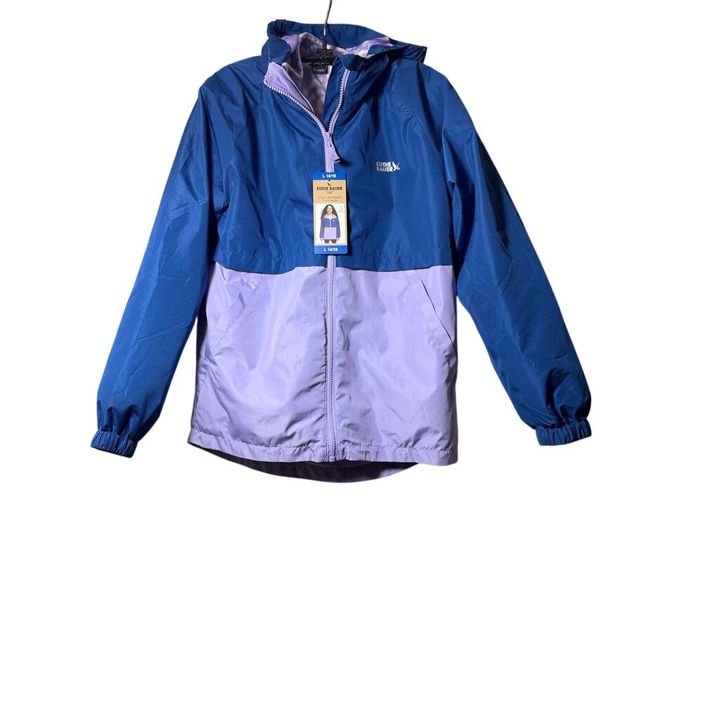 Eddie Bauer Kids Youth 3-in-1 Jacket L (14/16) Blue/Purple – NWT